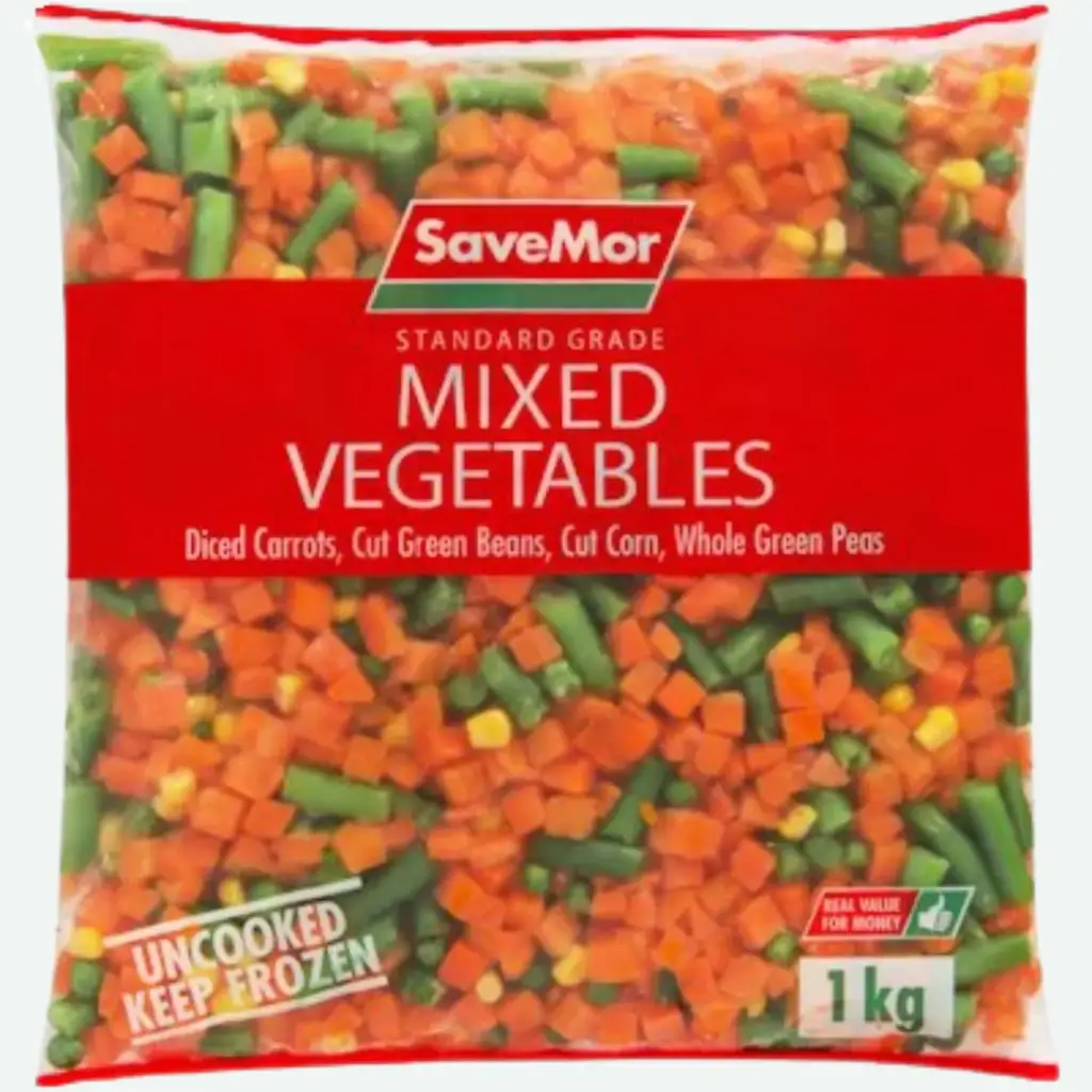 Mixed Vegetables (1kg, frozen)
