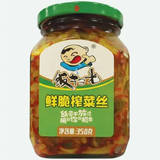 Preserved Mustard Greens (Jar, 350g)